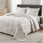 روتختی بندری طرح گل صورتی-سبز کد808 - Image 2