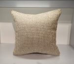 کوسن مخمل بافتی طرح مشبک کد708 - Image 2